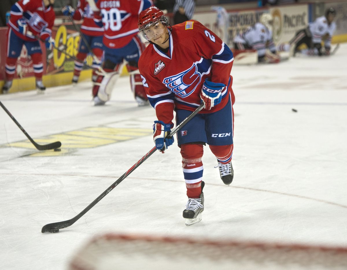 Spokane Chiefs defenseman Jason Fram recorded 53 assists last season. (File)