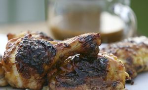 Associated Press Barbecued chicken which is a summertime favorite. A simple curried honey-mustard baste will add flavor as seen in this ready-to-serve chicken dish. (Associated Press / The Spokesman-Review)