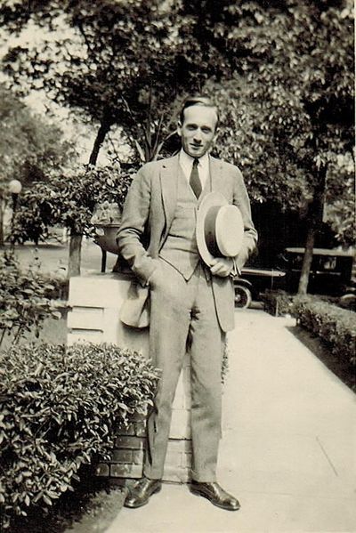 Robert Camden Sr., the grandfather of staff reporter Jim Camden, in Chicago in the 1920s (Camden family album)