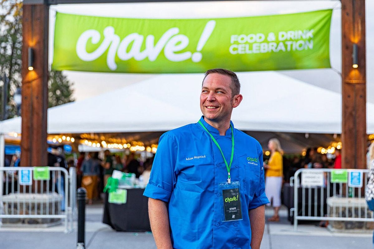 Adam Hegsted, co-founder of Crave Northwest, is owner of Eat Good Group. Hegsted is a proud Inland Pacific Northwest native and a graduate of Northwest Culinary Academy and Art Institute of Seattle. (Courtesy of Crave! Northwest)