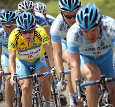 
Montanan Levi Leipheimer, left, is one of many up-and-comers who have a chance to take over as the top American rider.
 (Associated Press / The Spokesman-Review)