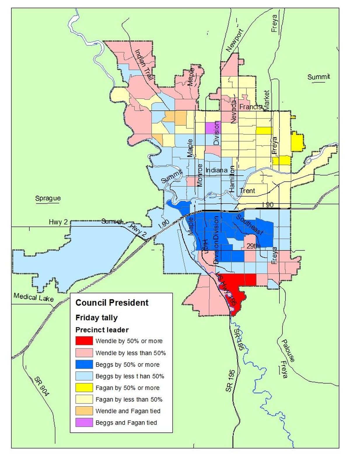 Primary Election maps - Aug. 11, 2019 | The Spokesman-Review