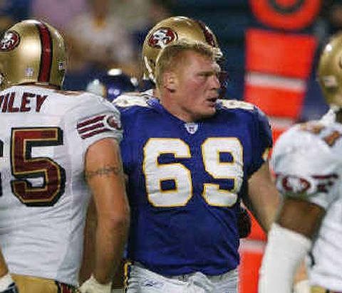 Remembering Brock Lesnar's Chiefs vs. Vikings 2004 training camp brawl