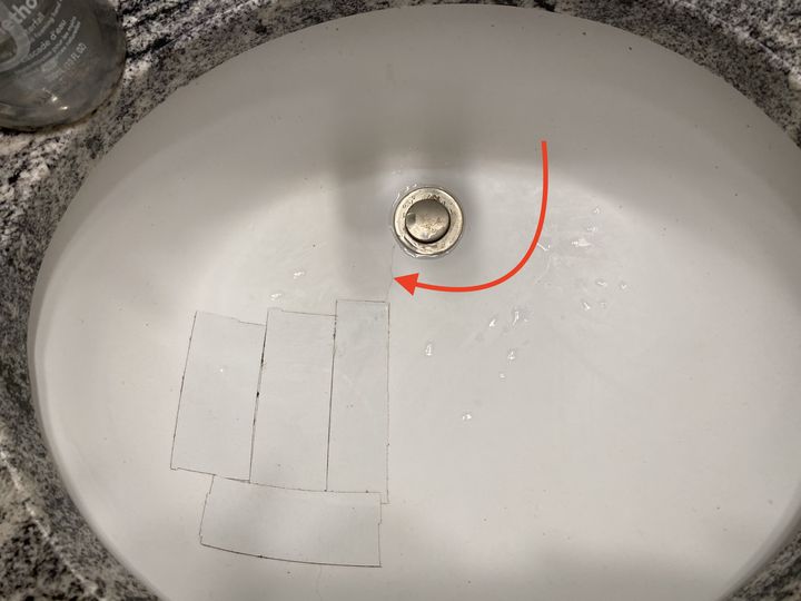fixing a crack in an undermount bathroom sink