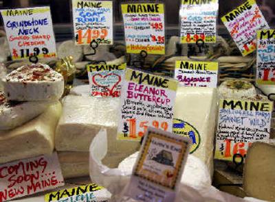 
In Maine, at least five cheese makers opened for business in the last year, and another will begin production in the spring.   
 (Associated Press / The Spokesman-Review)