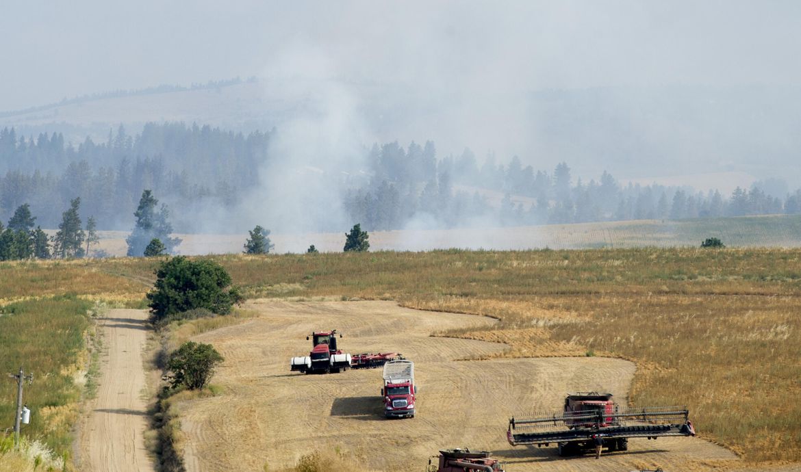 Spokane area wildfires Aug. 22, 2016 The SpokesmanReview