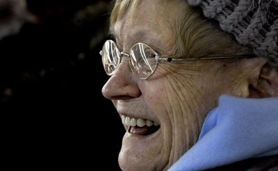 Great-grandmother Margaret Varner, who visited the Christmas Bureau on Monday, has survived three husbands. She says she has no plans to find a fourth.  (Kathy Plonka / The Spokesman-Review)
