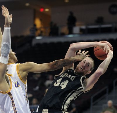 Stephen Madison, right, and Idaho have won five of their last six games. (AP)