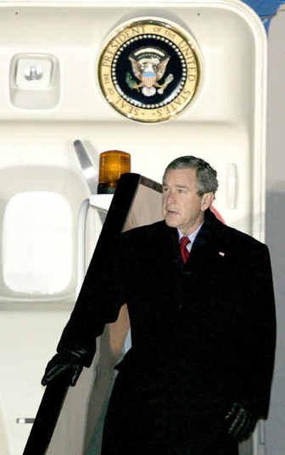 
Bush
 (Associated Press / The Spokesman-Review)