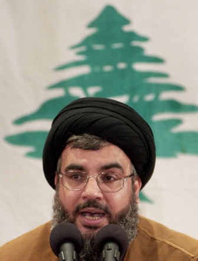 
Nasrallah
 (The Spokesman-Review)