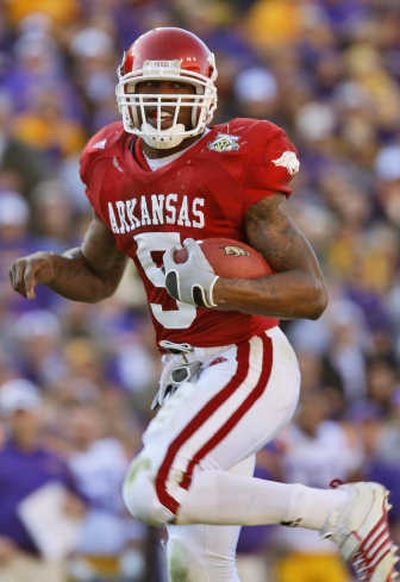 
Darren McFadden may now have a leg up on other Heisman hopefuls. Associated Press
 (Associated Press / The Spokesman-Review)