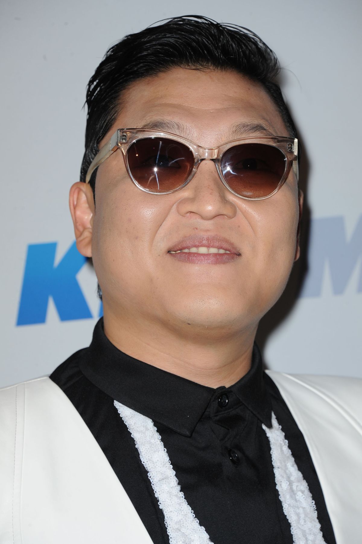 FILE - In this Monday, Dec. 3, 2012 file photo, PSY arrives at KIIS FM