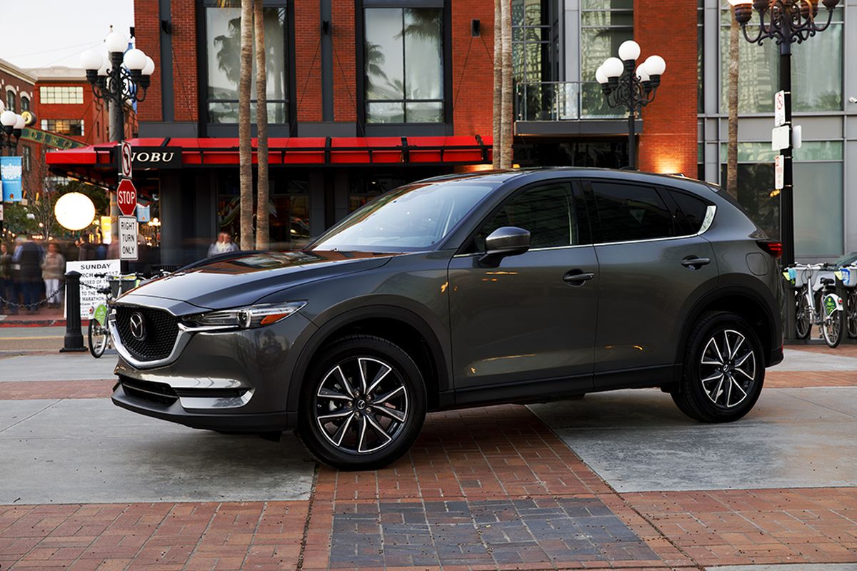 The CX-5 is a resolute outsider in the compact crossover segment, where utility normally drives the action. Its rigid and lightweight platform, well-tuned suspension and responsive steering form the basis for a rig built to be engaging. (Mazda)