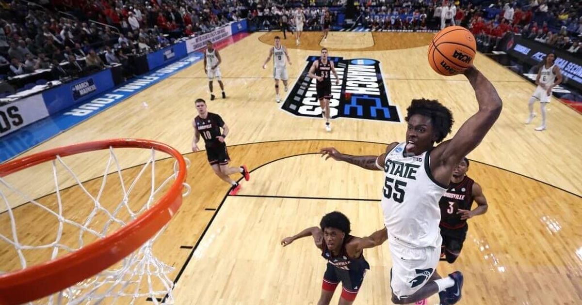 Coen Carr is must-see March Madness TV for Michigan State — and it’s not just the dunks