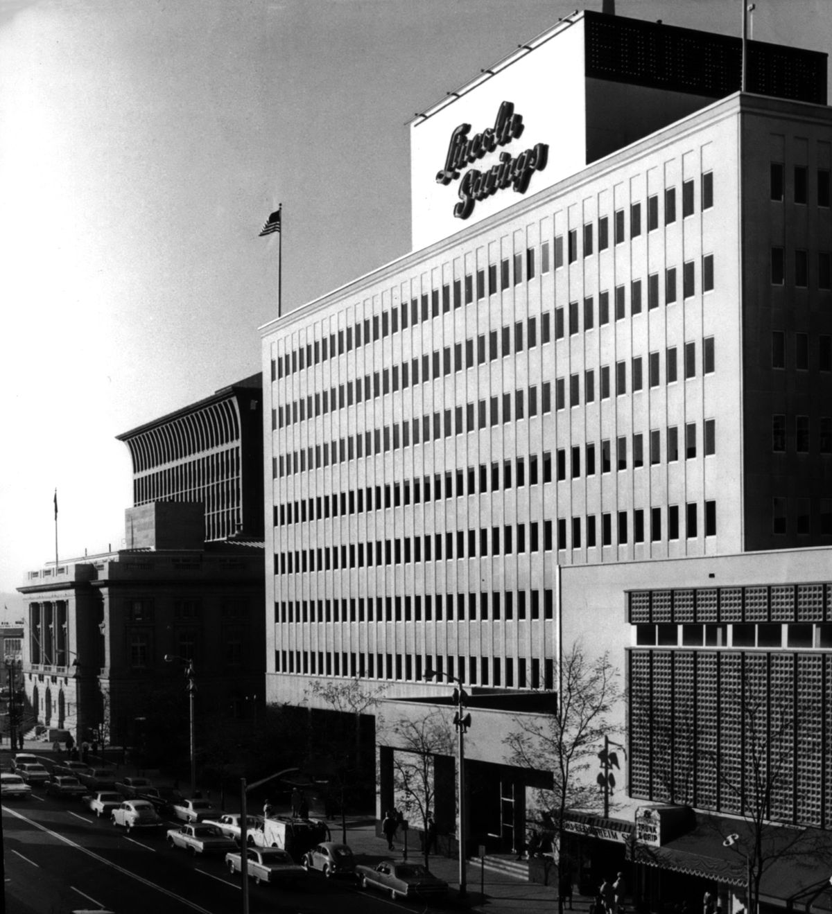 1970: The 1964 eight-story Lincoln  (Spokesman-Review Photo Archives)