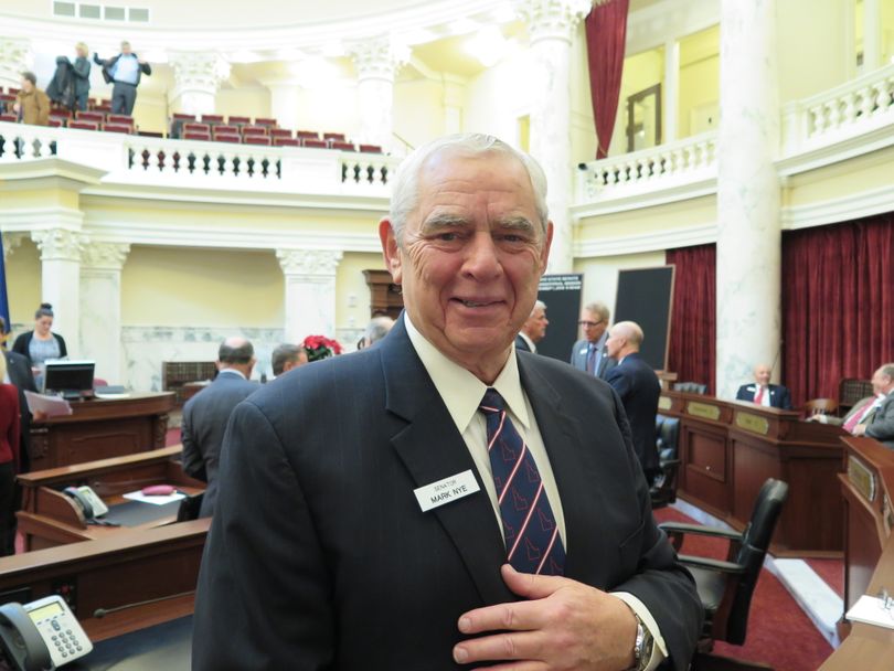 Sen. Mark Nye, D-Pocatello (Betsy Z. Russell)