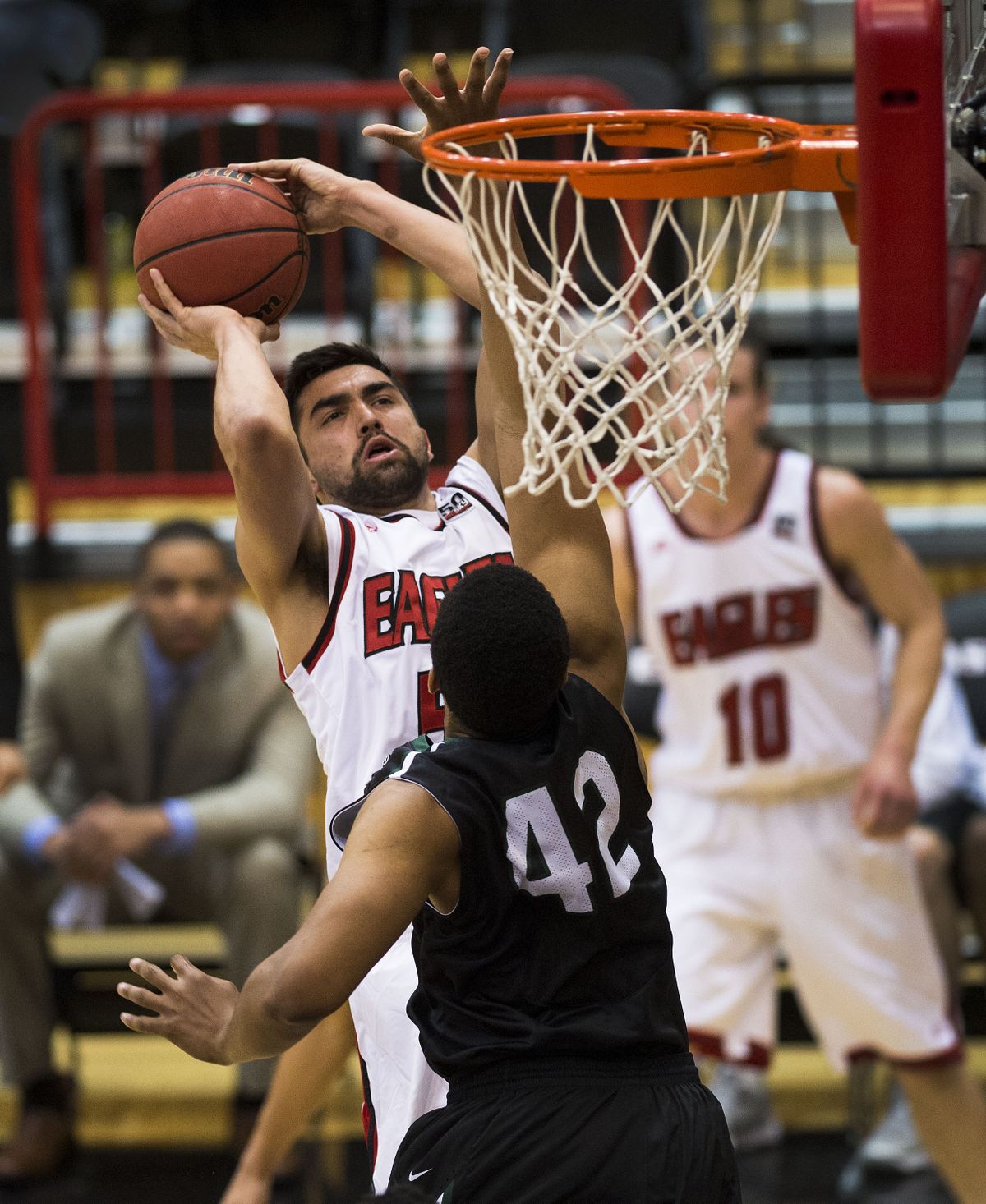 Junior power forward Venky Jois will be counted on to be a force in the middle for Eastern Washington. (Colin Mulvany)