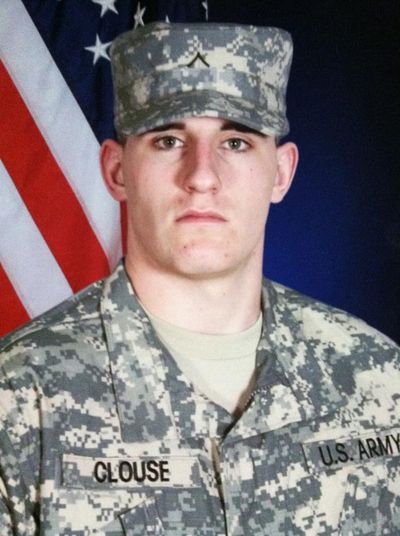 Justin Clouse, a 22-year-old soldier from Sprague, Washington, was among troops killed today in an apparent friendly fire incident in southern Afghanistan. (Courtesy / The Spokesman-Review)