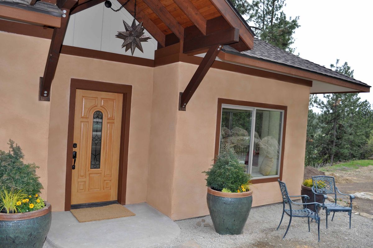 Pura Vida, a custom home builder, is encouraging Spokane residents to explore the possibility of straw bale construction. (Courtesy photo)