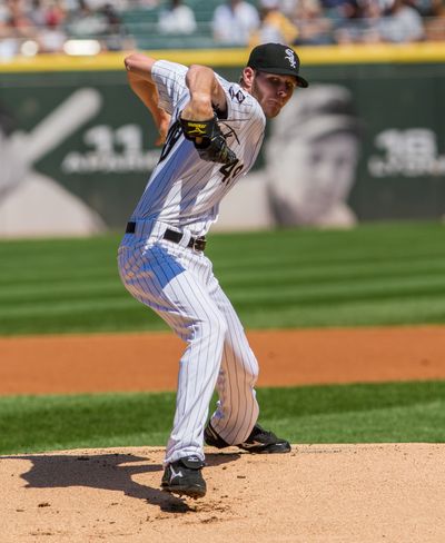 Chicago White Sox pitcher Chris Sale moved to 8-2 by beating Houston.