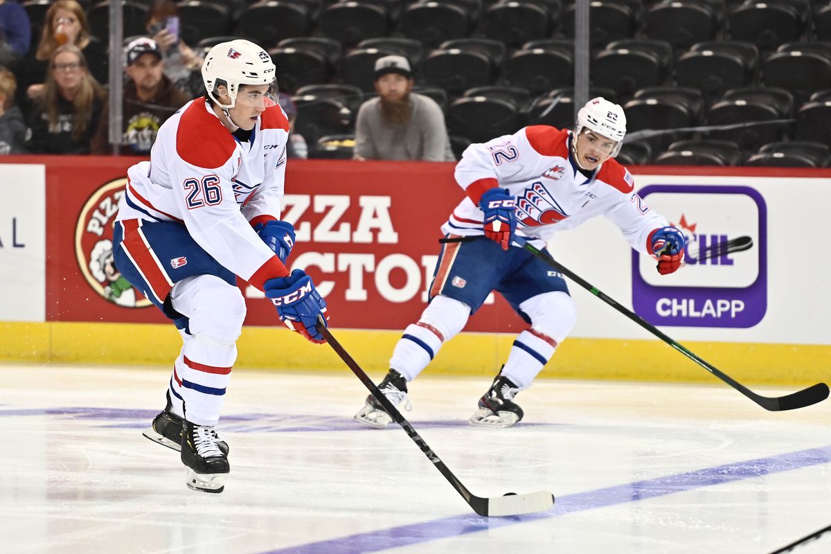 CHIEFS TIE GAME THREE TIMES BEFORE WINNING IN OVERTIME, 5-4 - Spokane Chiefs