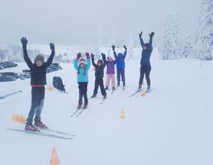 Youth cross-country skiing activities and lessons are sponsored at Mount Spokane by Spokane Nordic. (Spokane Nordic Ski Association)
