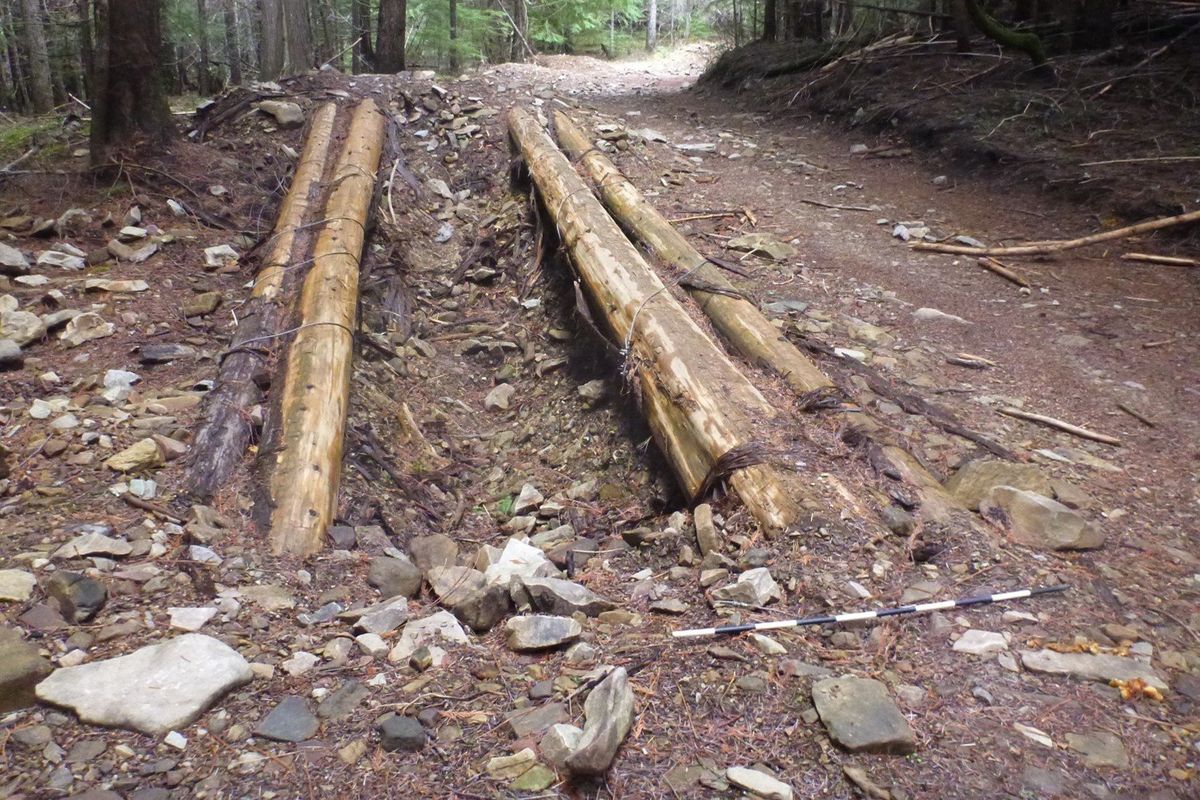 A feature on the Roller Coaster off-road trail in North Idaho.   (Courtesy of the Bureau of Land Management)