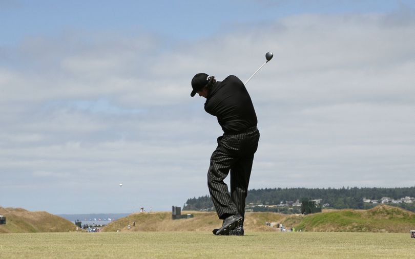 Phil Mickelson is out for his first U.S. Open title after finishing as the runner-up six times in the national championship during his career. (Associated Press)