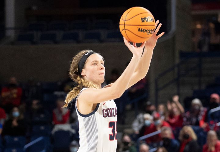 Gonzaga's hot-shooting Bree Salenbien earns first WCC freshman of the ...