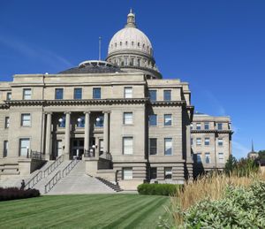 Idaho’s state Capitol, shown on Sept. 25, 2017. (Betsy Z. Russell)