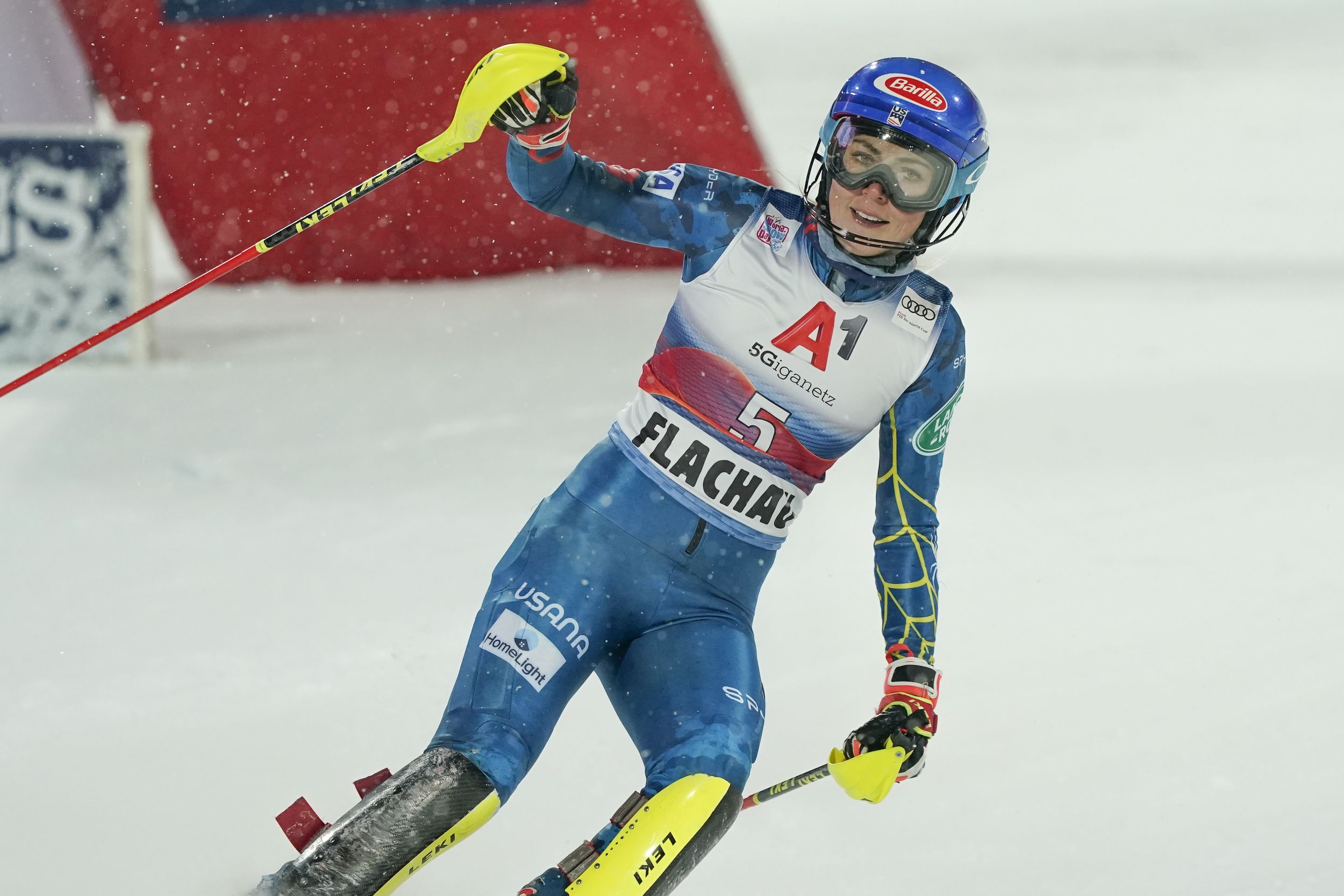 'I just felt alive': Mikaela Shiffrin gets 1st slalom win in 1 year ...