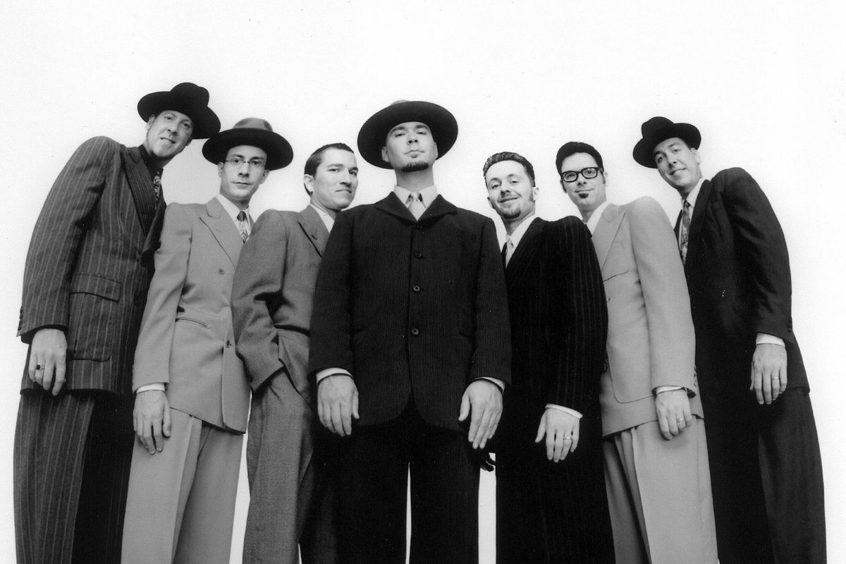 Big Bad Voodoo Daddy takes the stage with the Spokane Symphony on Saturday.