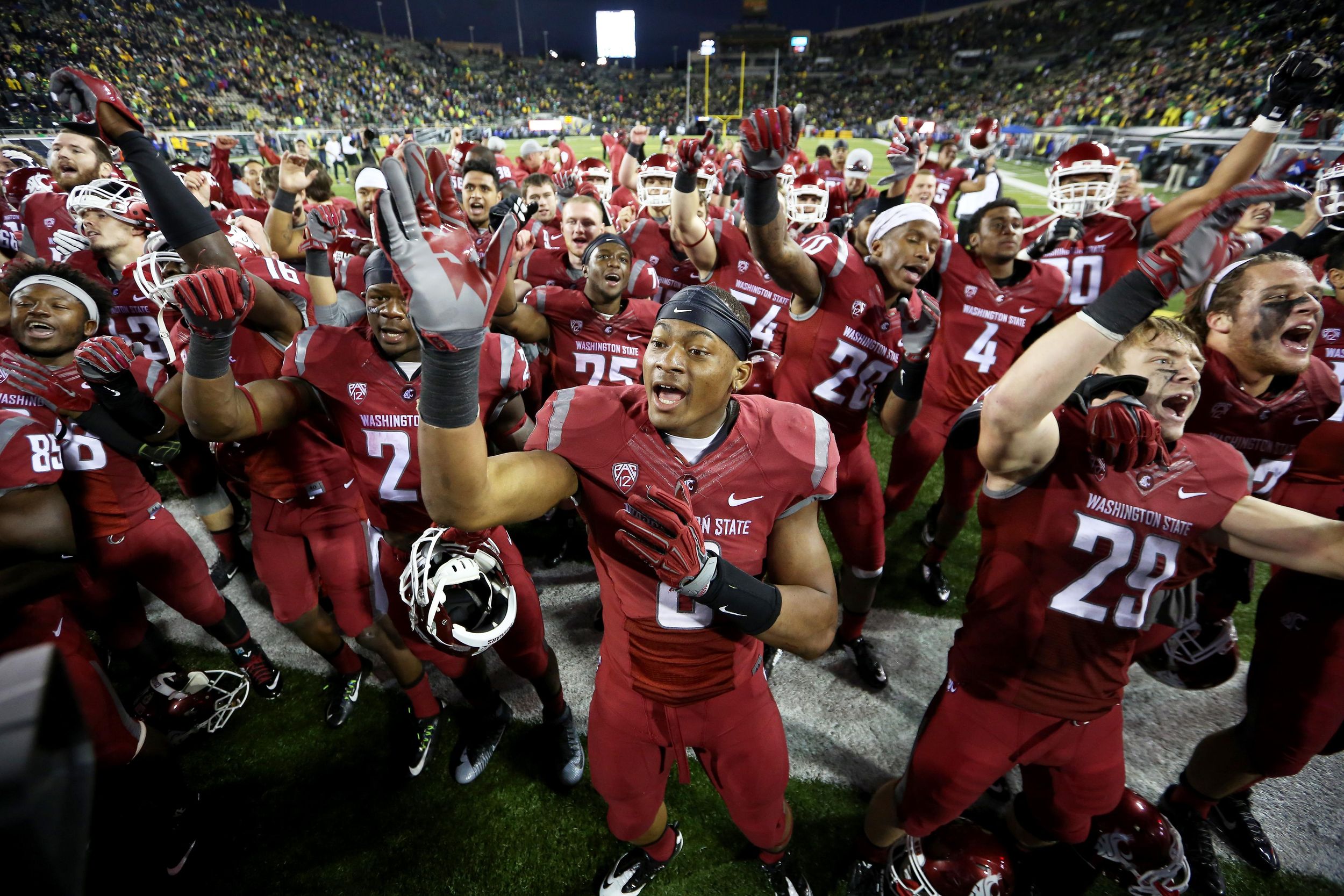 Oddly enough, No. 11 Washington State dying to leave Pullman for first