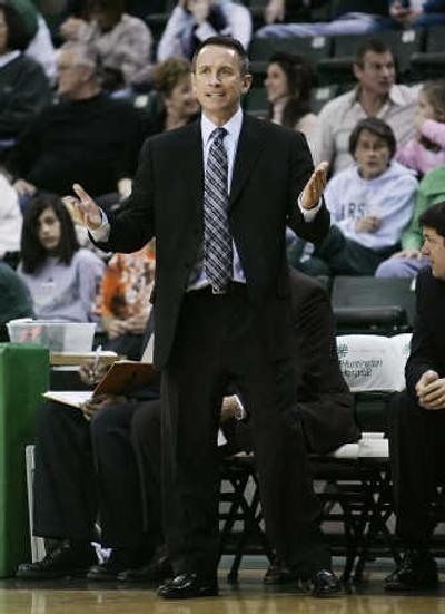 
Former GU assistant Bill Grier, now USD's head coach, will find out what it's like to be opponent. Associated Press
 (Associated Press / The Spokesman-Review)
