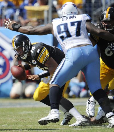 Charlie Batch has moved from No. 4 to No. 1 on Steelers’ QB chart.  (Associated Press)