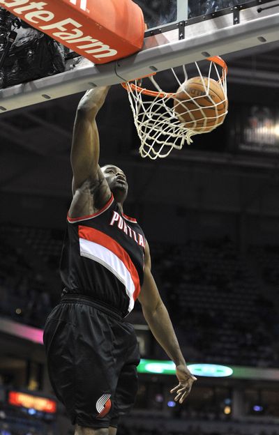 Portland’s Wesley Matthews had 16 points in first half Tuesday.  (Associated Press)