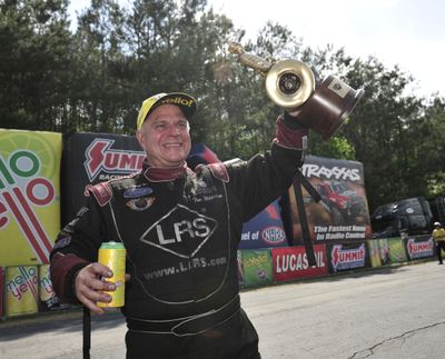 Tim WIlkerson scored an NHRA Mello Yello Drag Racing Series final round victory in Atlanta this season. (Photo courtesy of NHRA)