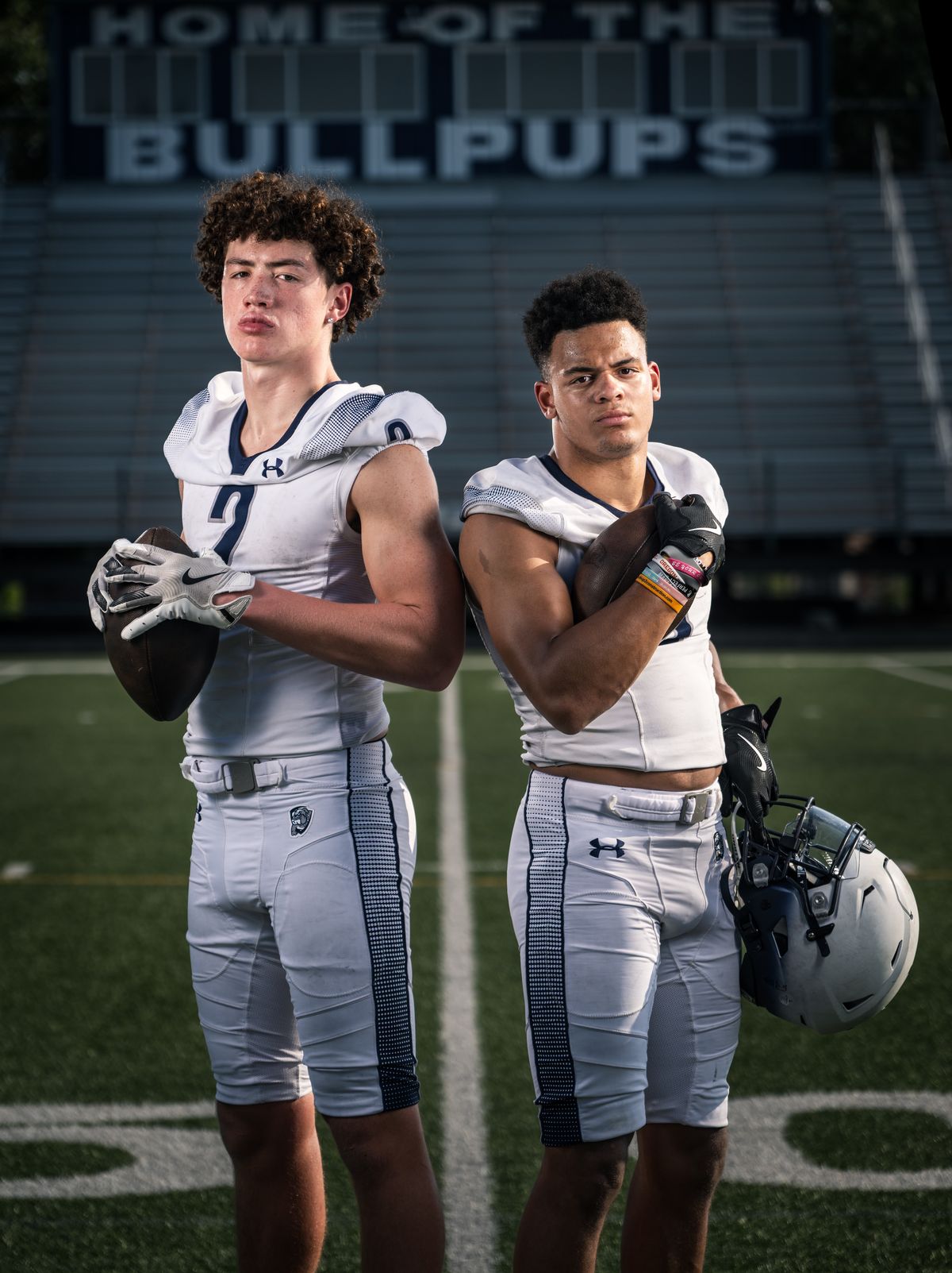 Gonzaga Prep will lean on wide receiver Isaiah Docken and running back Jonah Keller. (Colin Mulvany/The Spokesman-Review)