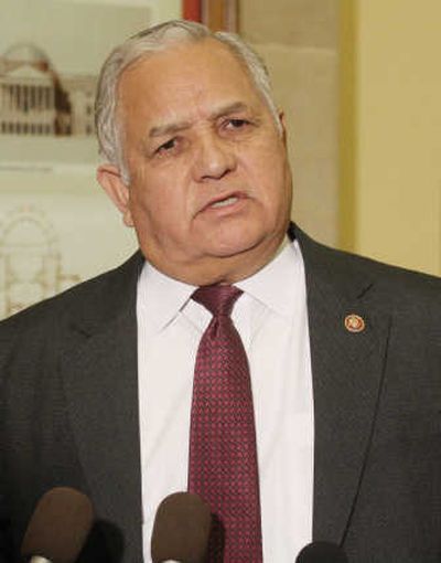 
House Intelligence Committee Chairman Rep. Silvestre Reyes, D-Texas, answers questions. Associated Press
 (Associated Press / The Spokesman-Review)