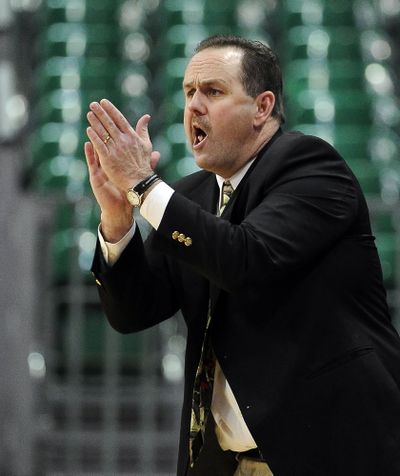 Idaho coach Don Verlin will be without point guard Perrion Callandret this weekend. (AP)
