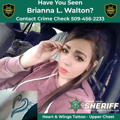 Brianna Walton  (Courtesy of Spokane County Sheriff's Office)
