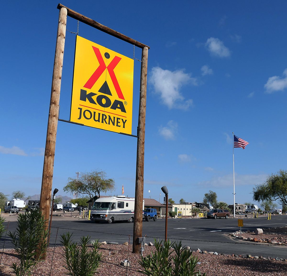 KOA has 13 locations in Arizona, this one in Gila Bend (John Nelson)