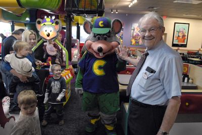 “Any time I walk in Chuck E. Cheese’s I feel good,” said local owner Sam Thompson. “It makes me feel good. It’s such a pleasure to come to work.” Thompson has been in the business for 29-years and recently opened his new Spokane Valley location at 14919 E. Sprague Ave. (J. BART RAYNIAK / The Spokesman-Review)