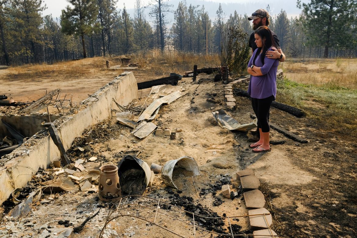 Aftermath Of Ford-Corkscrew Fire - Aug. 18, 2021 | The Spokesman-Review