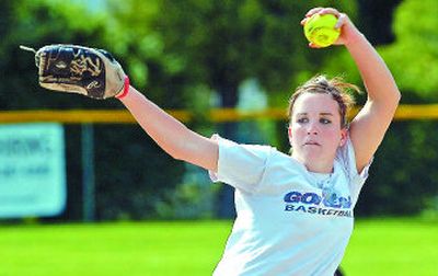 
Kelcey Cavan, who arrived at NIC to play volleyball, will make her third national tournament appearance with the Cardinals.  
 (Jesse Tinsley / The Spokesman-Review)