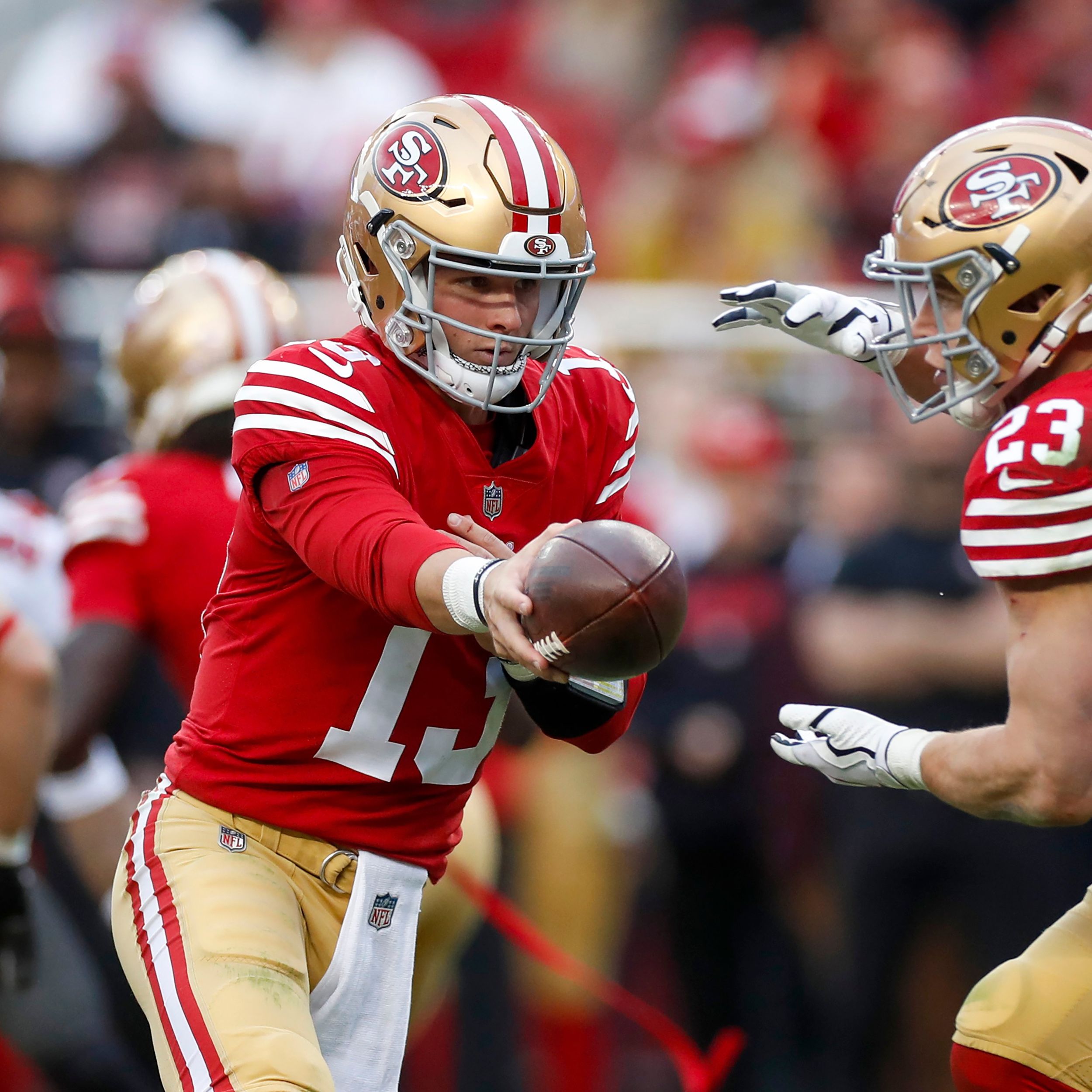 49ers surging into playoffs behind rookie QB Brock Purdy