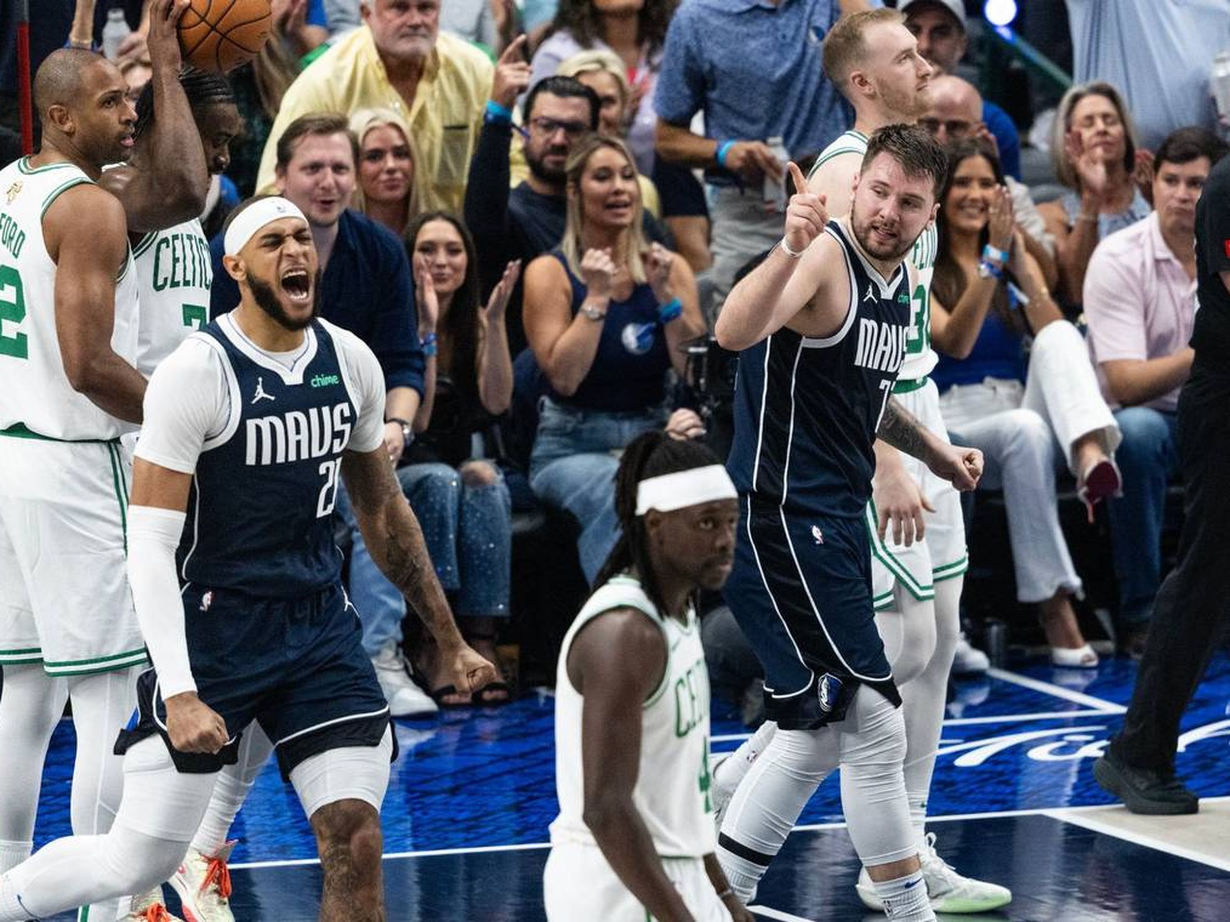 Mavericks obliterate Celtics by historic margin in Game 20 to avoid ...