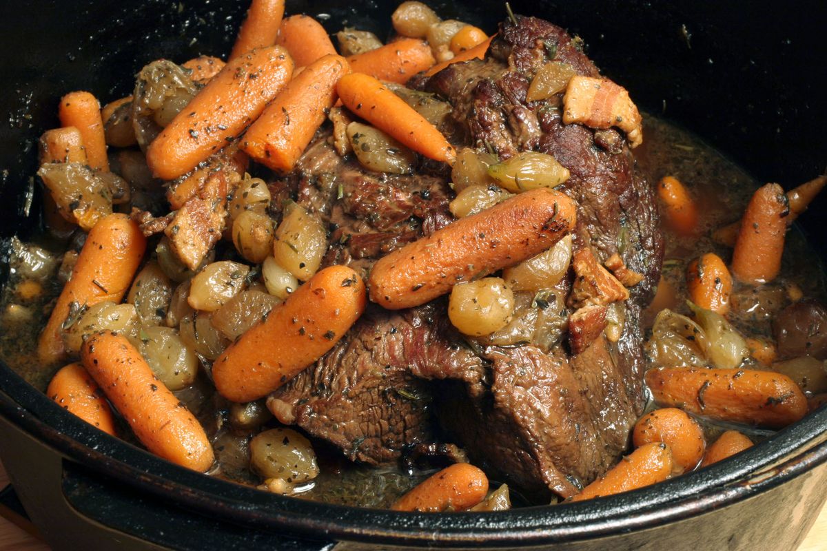 “Fall-Apart Pot Roast” is a recipe for taming tough cuts of venison, but Eileen Clarke presents different cooking methods for more tender portions of deer and elk. Photo from Slice of the Wild (Photo from Slice of the Wild)