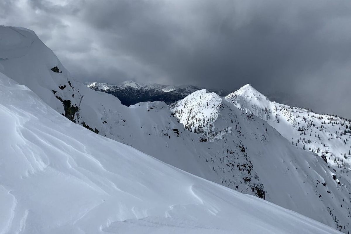 An avalanche in the Pack River drainage in North Idaho killed a snowmobiler on Saturday.  (courtesy U.S. Forest Service)