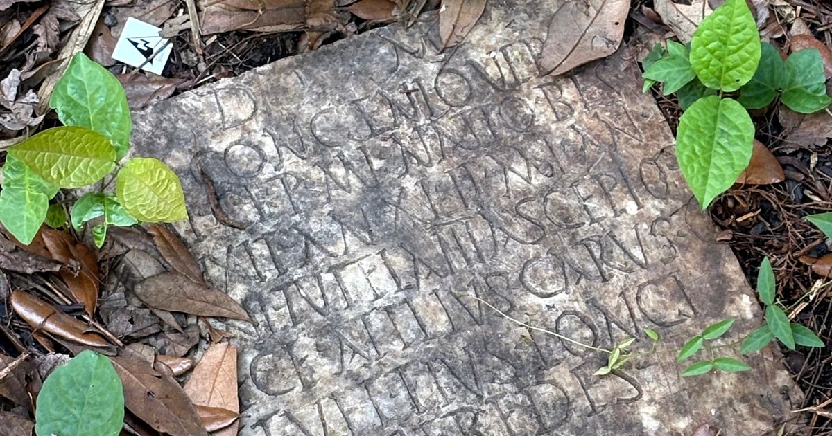 Missing 1,900-year-old Roman artifact found in a New Orleans garden